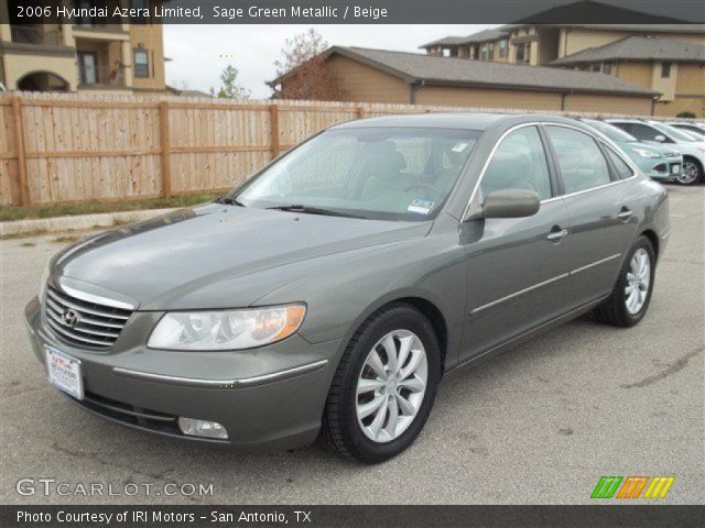 2006 Hyundai Azera Limited in Sage Green Metallic