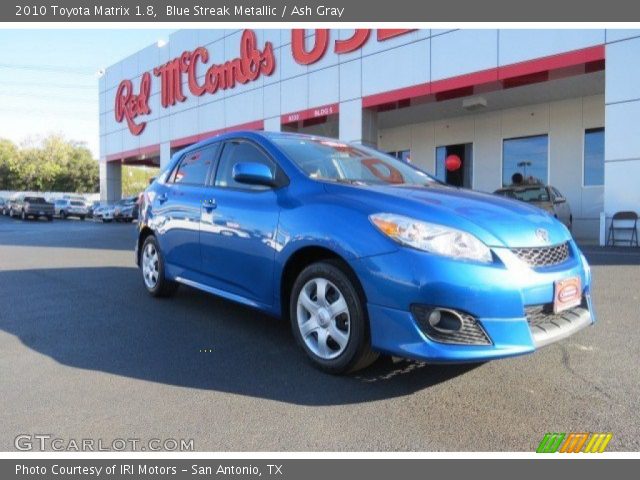 2010 Toyota Matrix 1.8 in Blue Streak Metallic
