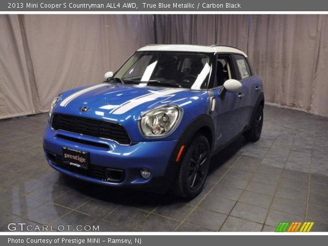 2013 Mini Cooper S Countryman ALL4 AWD in True Blue Metallic