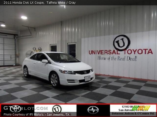 2011 Honda Civic LX Coupe in Taffeta White