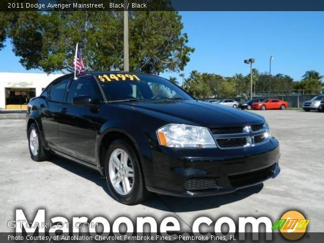 2011 Dodge Avenger Mainstreet in Black