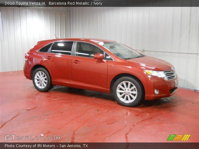 2010 Toyota Venza I4 in Barcelona Red Metallic