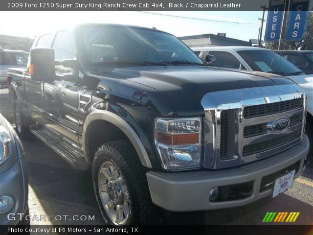 2009 Ford F250 Super Duty King Ranch Crew Cab 4x4 in Black