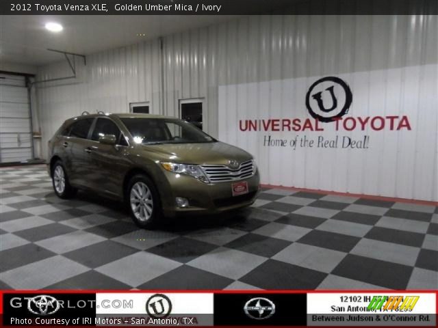 2012 Toyota Venza XLE in Golden Umber Mica