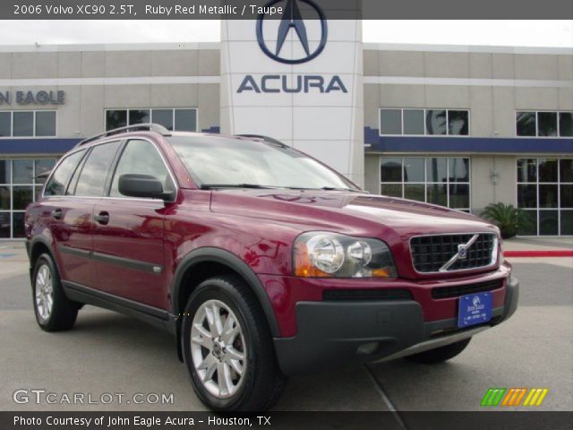 2006 Volvo XC90 2.5T in Ruby Red Metallic