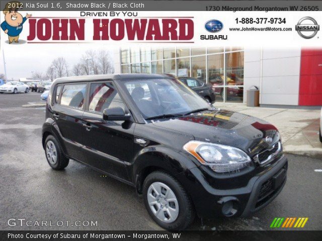 2012 Kia Soul 1.6 in Shadow Black