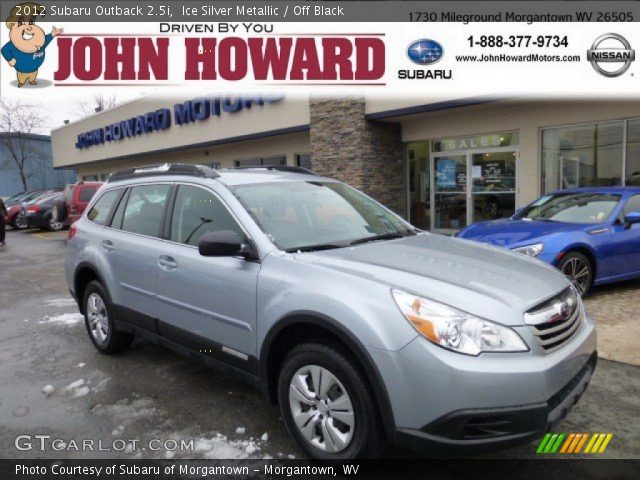 2012 Subaru Outback 2.5i in Ice Silver Metallic