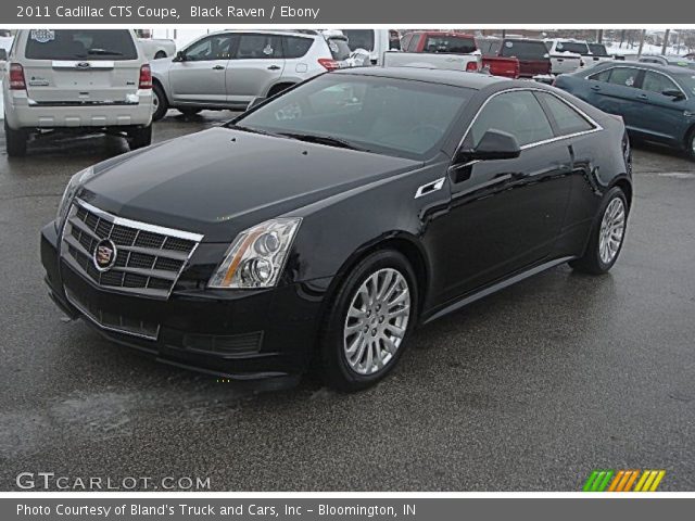 2011 Cadillac CTS Coupe in Black Raven