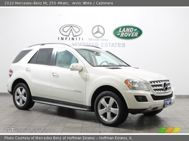 2010 Mercedes-Benz ML 350 4Matic in Arctic White