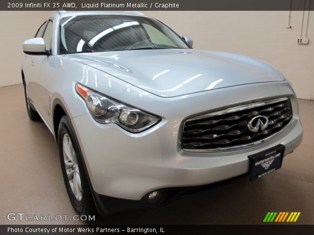 2009 Infiniti FX 35 AWD in Liquid Platinum Metallic