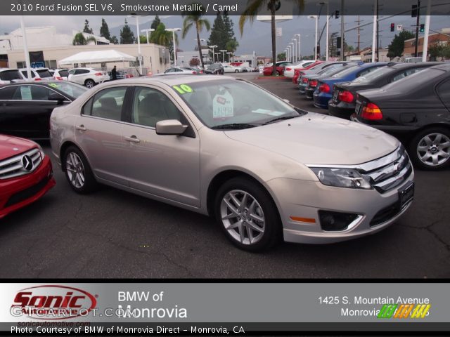 2010 Ford Fusion SEL V6 in Smokestone Metallic