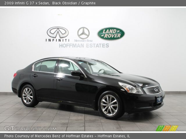 2009 Infiniti G 37 x Sedan in Black Obsidian
