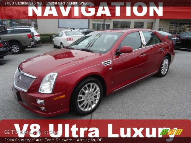 2008 Cadillac STS V8 in Crystal Red