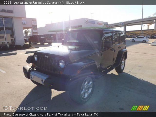 2013 Jeep Wrangler Unlimited Sahara 4x4 in Black
