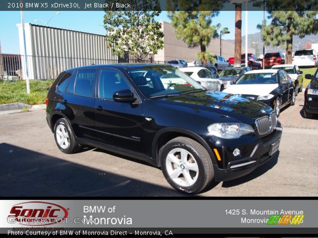 2010 BMW X5 xDrive30i in Jet Black