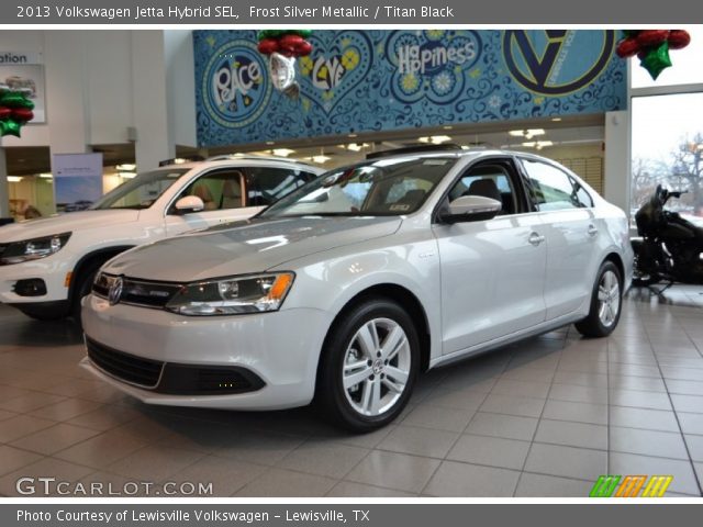 2013 Volkswagen Jetta Hybrid SEL in Frost Silver Metallic