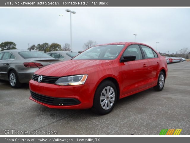 2013 Volkswagen Jetta S Sedan in Tornado Red