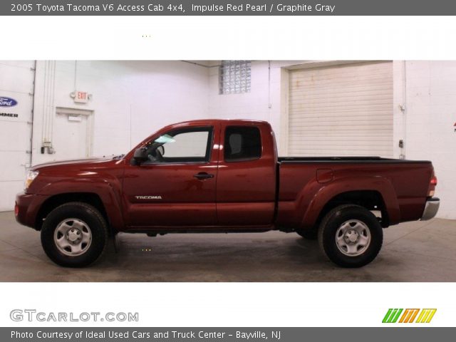 2005 Toyota Tacoma V6 Access Cab 4x4 in Impulse Red Pearl