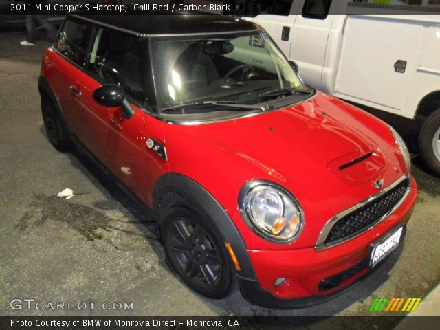 2011 Mini Cooper S Hardtop in Chili Red
