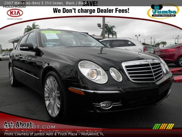 2007 Mercedes-Benz E 350 Sedan in Black