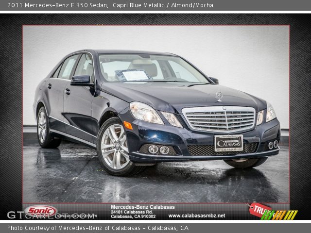 2011 Mercedes-Benz E 350 Sedan in Capri Blue Metallic