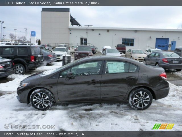 2013 Honda Civic EX Sedan in Kona Coffee Metallic