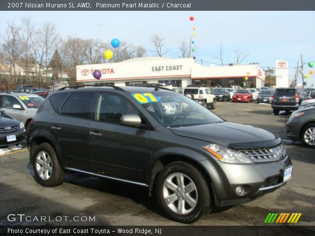 2007 Nissan Murano SL AWD in Platinum Pearl Matallic