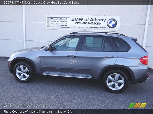2007 BMW X5 3.0si in Space Grey Metallic