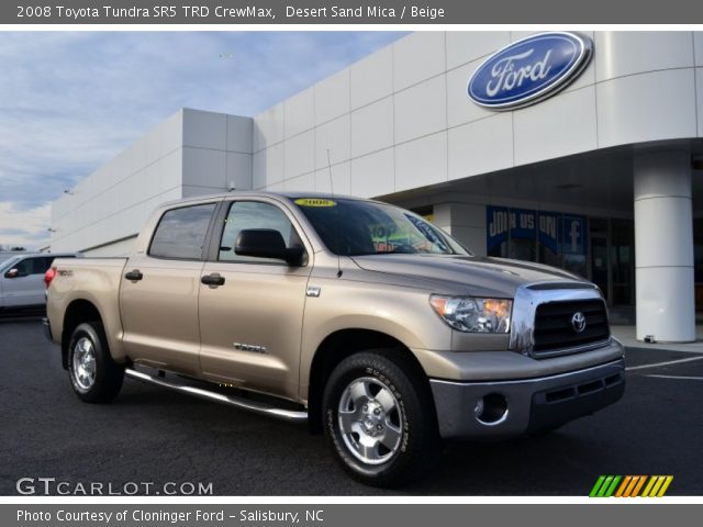 2008 Toyota Tundra SR5 TRD CrewMax in Desert Sand Mica