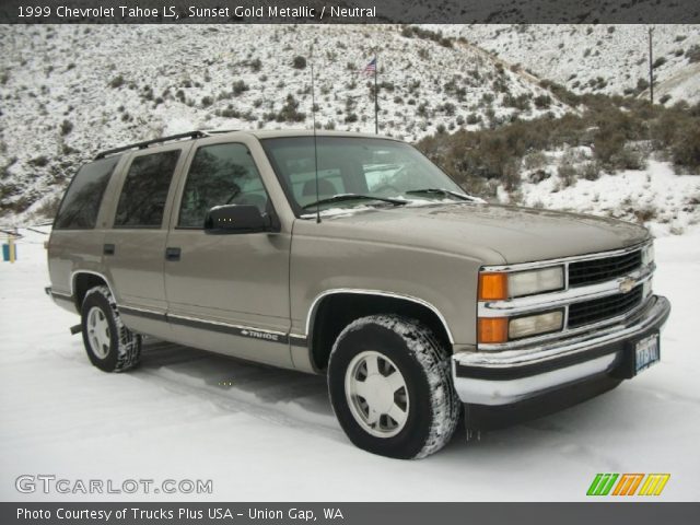 1999 Chevrolet Tahoe LS in Sunset Gold Metallic