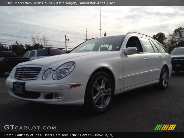 2005 Mercedes-Benz E 500 4Matic Wagon in Alabaster White