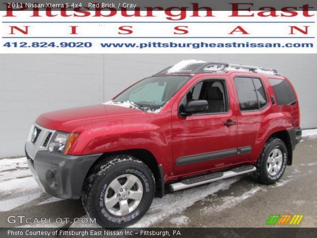 2011 Nissan Xterra S 4x4 in Red Brick