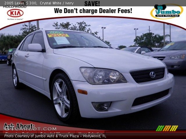 2005 Lexus IS 300 in Crystal White