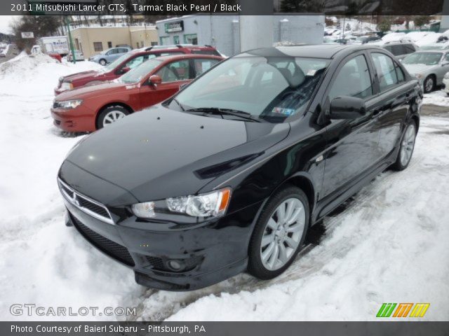 2011 Mitsubishi Lancer GTS in Tarmac Black Pearl