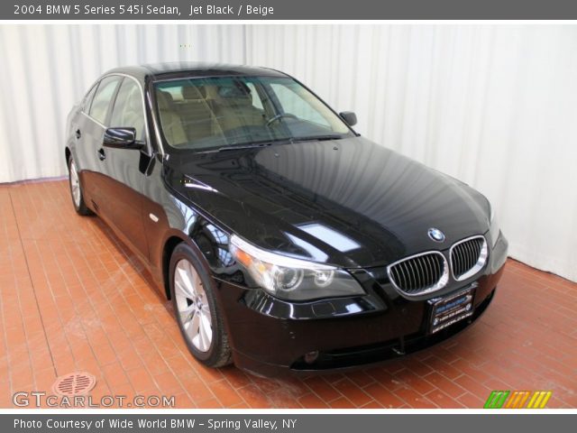 2004 BMW 5 Series 545i Sedan in Jet Black
