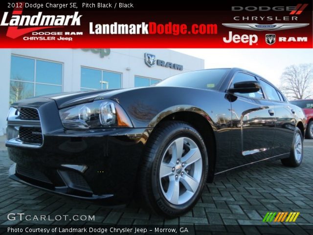 2012 Dodge Charger SE in Pitch Black