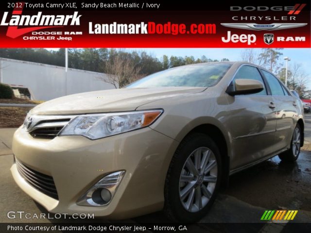 2012 Toyota Camry XLE in Sandy Beach Metallic