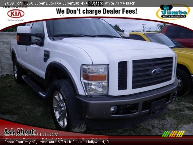 2009 Ford F250 Super Duty FX4 SuperCab 4x4 in Oxford White