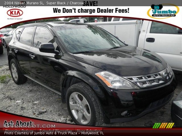 2004 Nissan Murano SL in Super Black