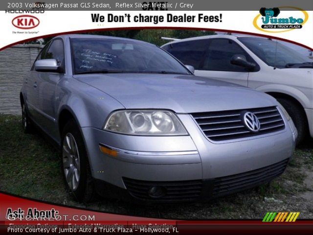 2003 Volkswagen Passat GLS Sedan in Reflex Silver Metallic