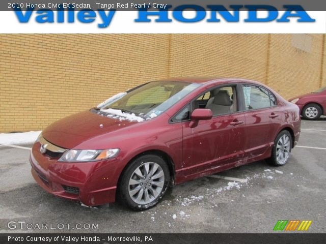 2010 Honda Civic EX Sedan in Tango Red Pearl