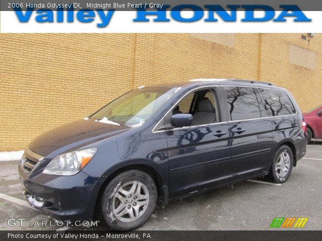 2006 Honda Odyssey EX in Midnight Blue Pearl