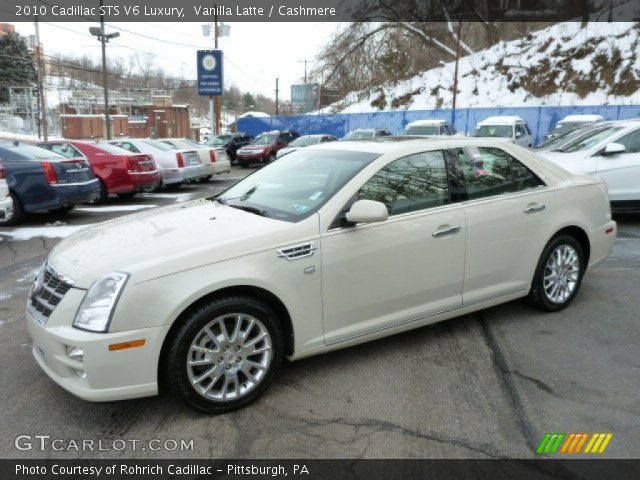 2010 Cadillac STS V6 Luxury in Vanilla Latte