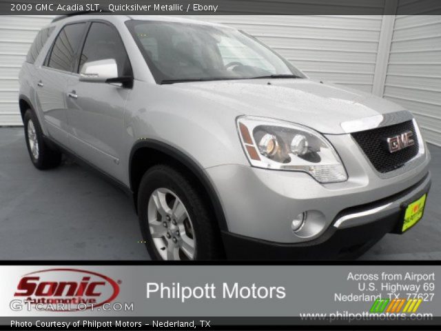 2009 GMC Acadia SLT in Quicksilver Metallic