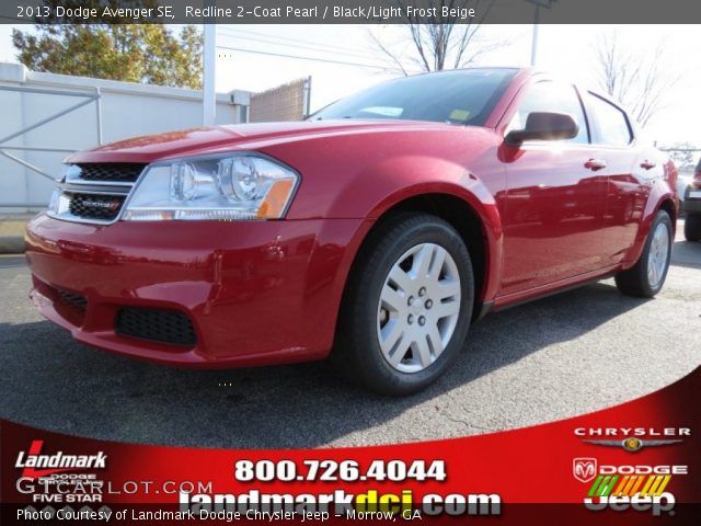 2013 Dodge Avenger SE in Redline 2-Coat Pearl