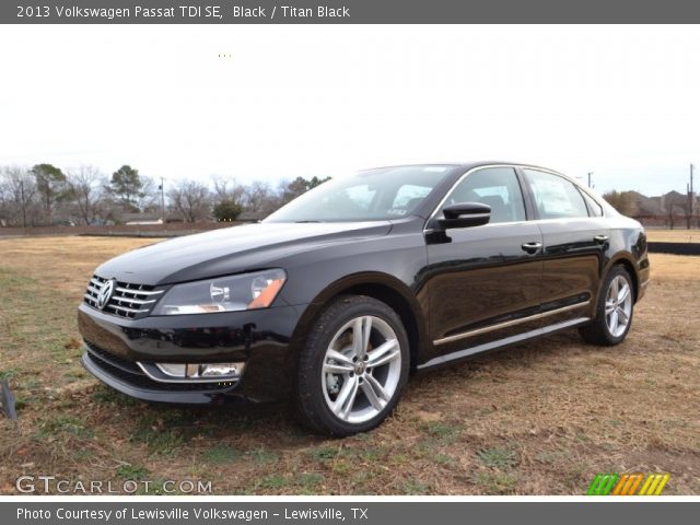 2013 Volkswagen Passat TDI SE in Black