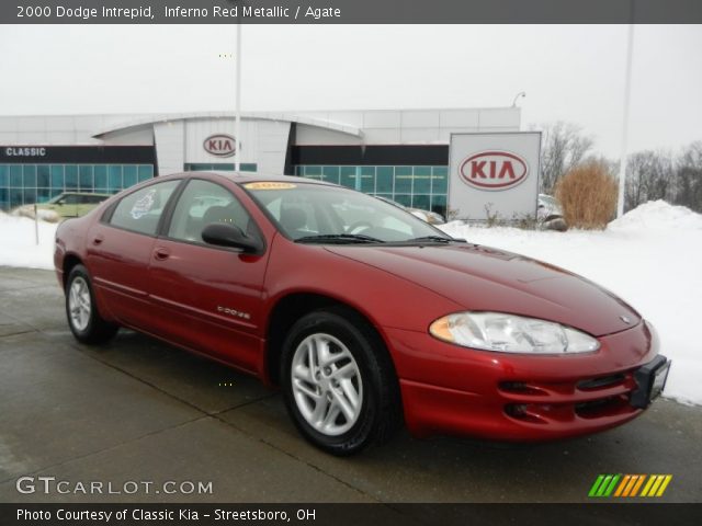 2000 Dodge Intrepid  in Inferno Red Metallic