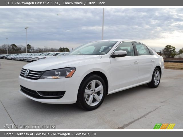 2013 Volkswagen Passat 2.5L SE in Candy White
