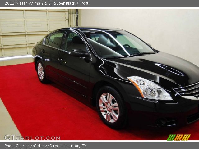 2012 Nissan Altima 2.5 S in Super Black