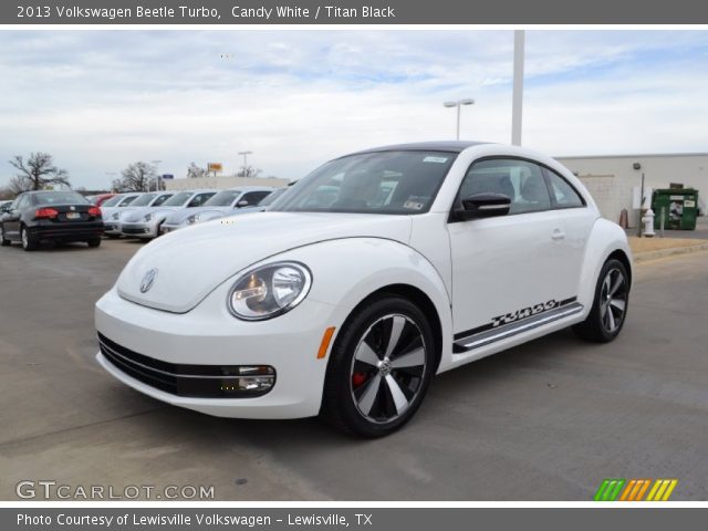 2013 Volkswagen Beetle Turbo in Candy White
